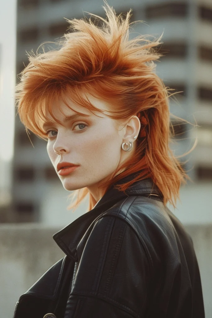 Trendiest Shullet Hairstyle Ideas to Inspire ⁢Your Next Haircut - 80s⁢ Shullet