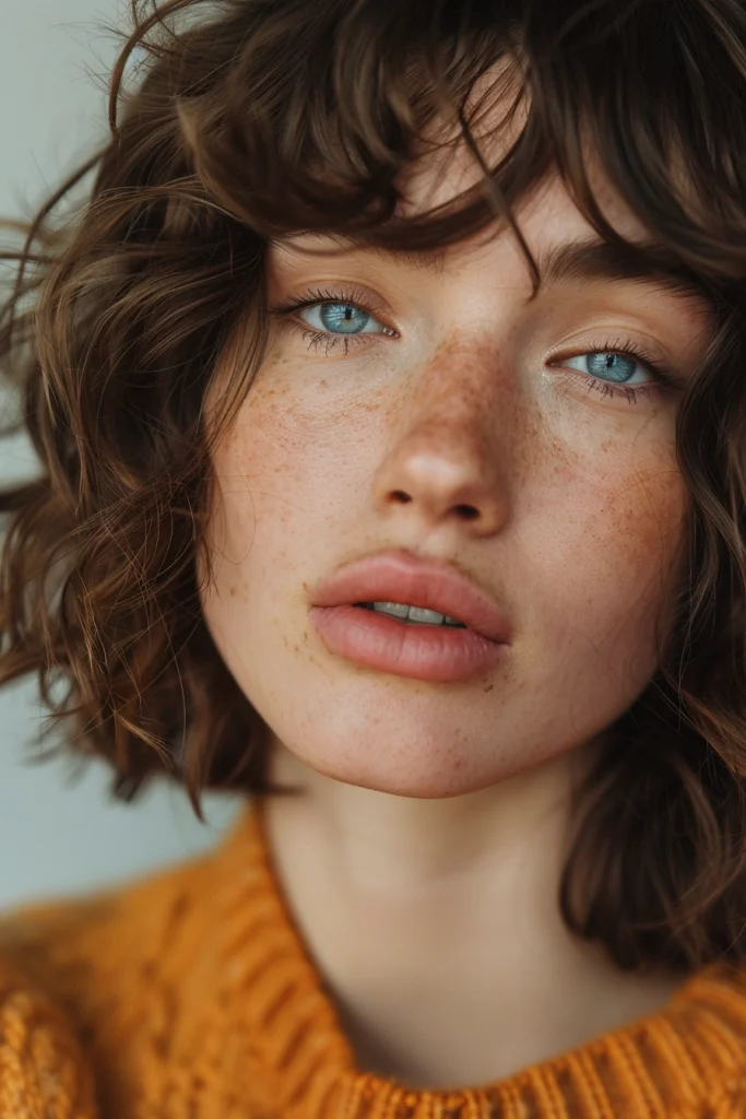 Shaggy bob With Gorgeous Curls