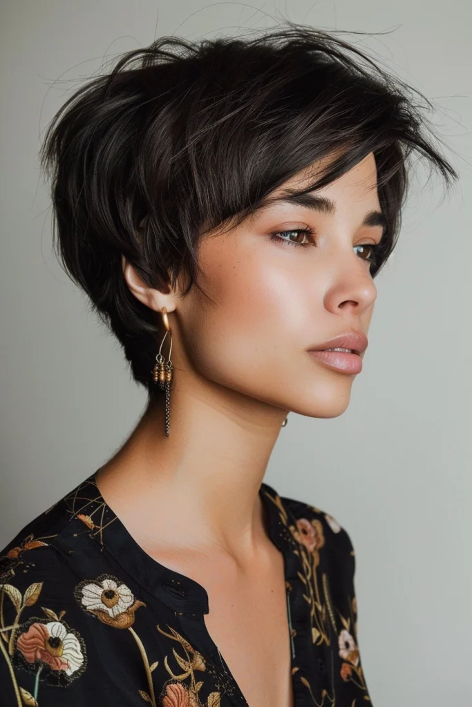 short and Sweet Pixie Haircut