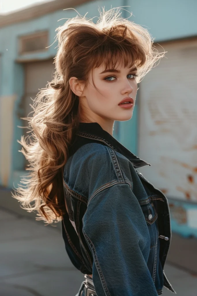 Trendiest Shullet⁢ Hairstyle Ideas to Inspire Your next‌ Haircut - Shullet Hairstyle With Romantic Waves