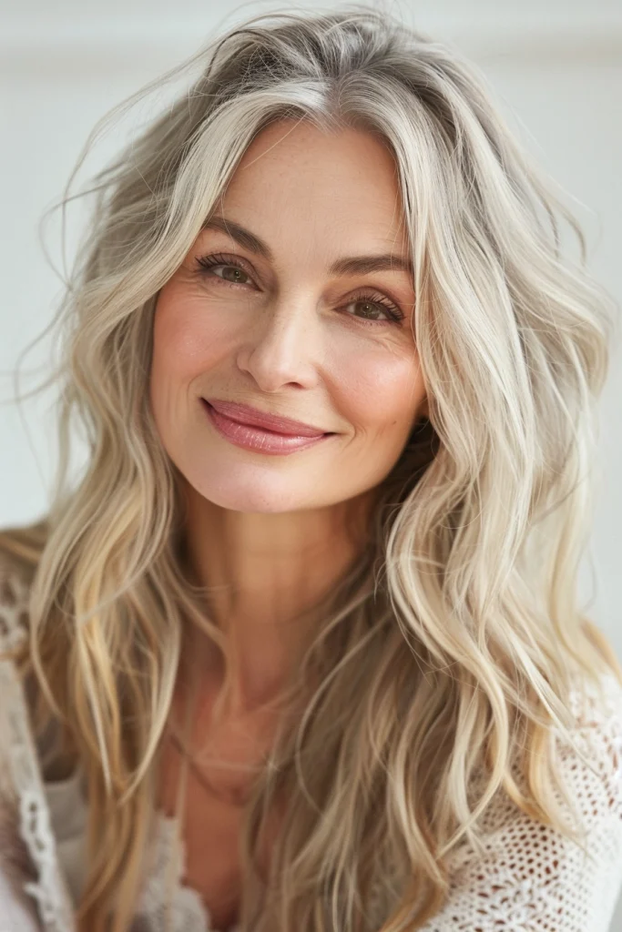 Stunning Blonde With Natural Waves