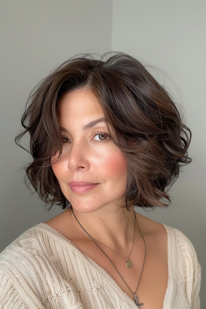 Trendy Short Stacked Bob haircuts For Women over 50 - short stacked bob haircut ‍over 50 4